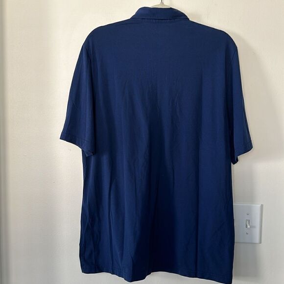 Criquet Navy Blue Polo Shirt L - Picture 4 of 5